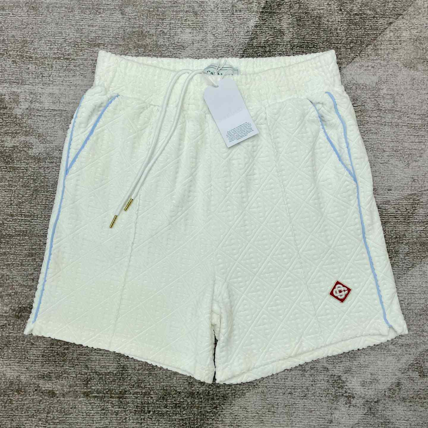 Casablanca Monogram Terry Shorts   c960 - DesignerGu