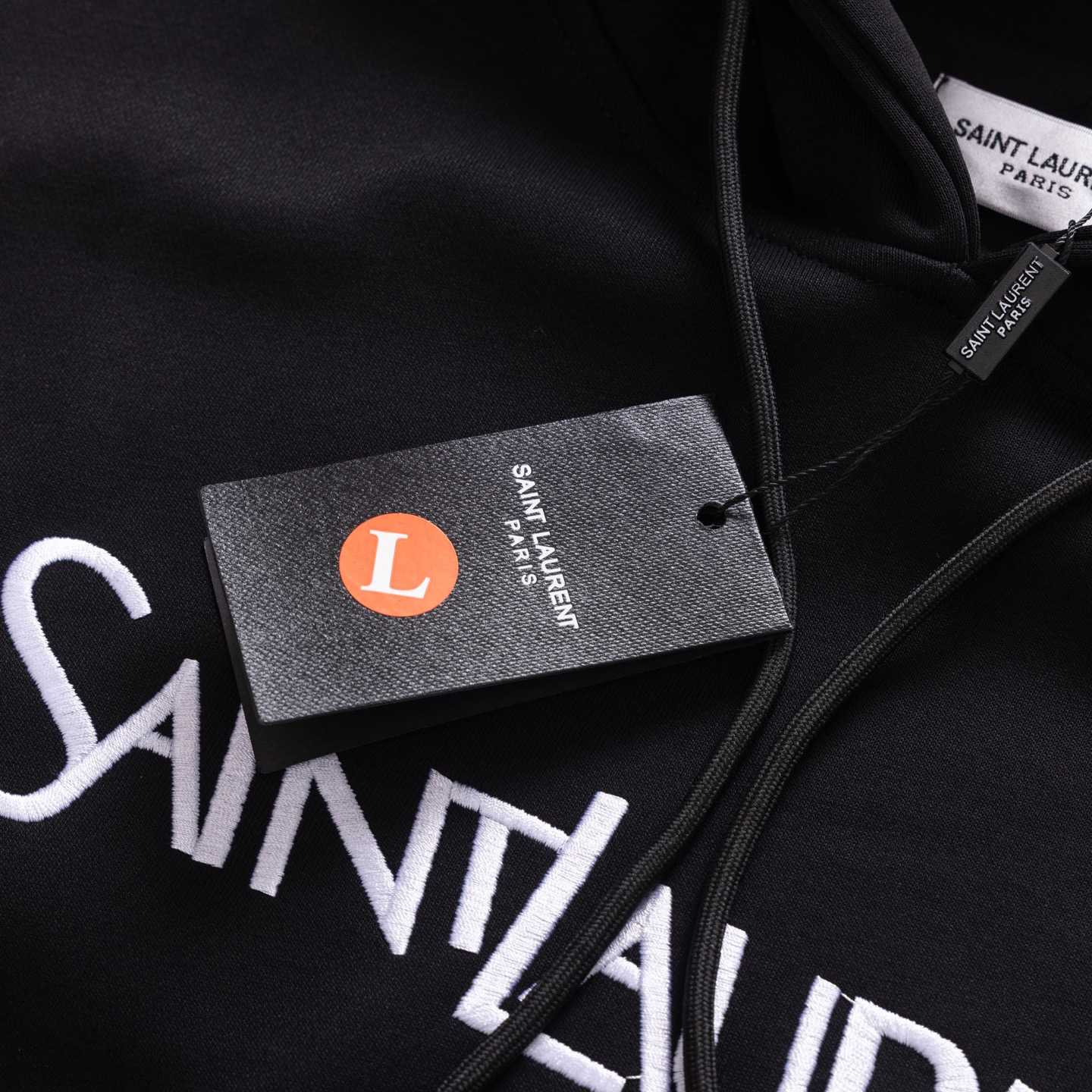 Saint Laurent Cotton Hoodie - DesignerGu