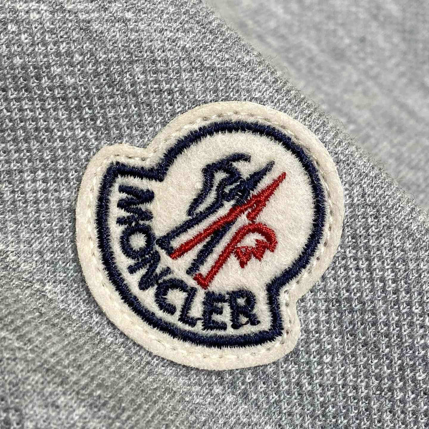 Moncler Logo Cotton Polo Shirt - DesignerGu