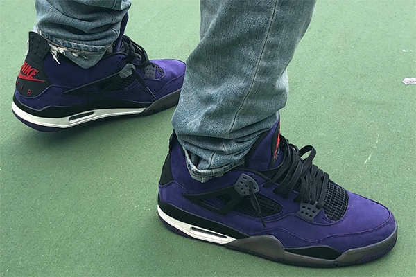 Where You Can Cop the Travis Scott x Air Jordan 4 “Purple Suede” - DesignerGu