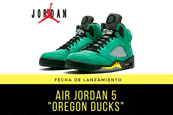 Oregon Ducks inspired Air Jordan 5 to release in September  - DesignerGu